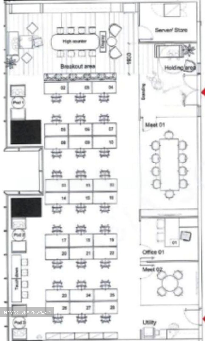 Asia Square Tower 1 (D1), Office #595645101